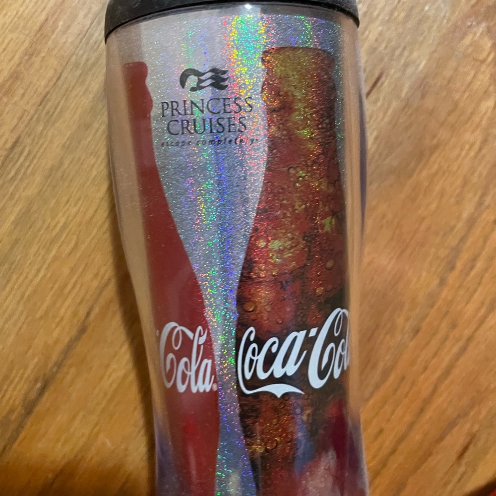 Coca Cola Holographic Tumbler with Red Design